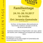 Regionale Familientage 24.-26.10.