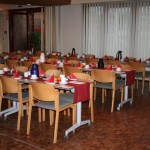 Pasta-Essen im CAFÉ