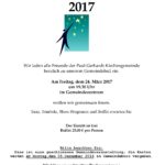 Paul-Gerhardt-Ball am 24.03.2017