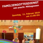 Familiengottesdienst mit Mittagessen 11.02.