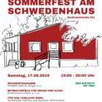 17.08. - Sommerfest am Schwedenhaus