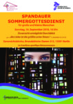 16.09. Spandauer Sommergottesdienst