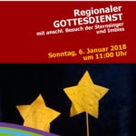 Regionaler Gottesdienst in Paul-Gerhardt am 06.01.