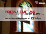 Wieder Präsenzgottesdienste