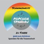 Schwarzweiß zu Farbe-Popchor Spandau