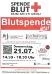 Blutspenden im Stadtteilzentrum am 21.07.