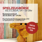Spielzeugbörse am 02.11.