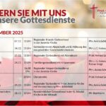 Unsere Gottesdienste im Dezember