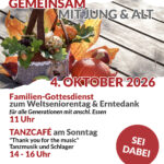 Familiengottesdienst zum Erntedank- und Weltseniorentag
