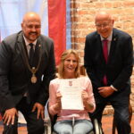Verleihung der goldenen Spandauer Ehrennadel