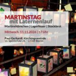 Martinstag mit Laternenumzug am 11.11.